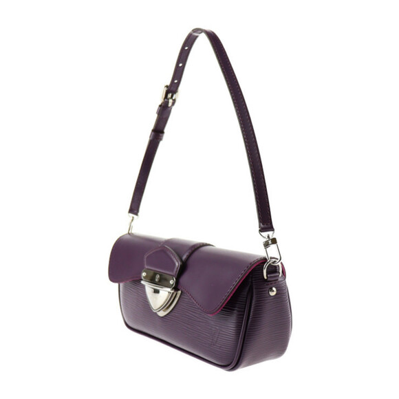 LOUIS VUITTON Silver Leather Shoulder Bag - Picture 2 of 9